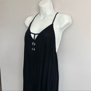 Lush Backless Halter Dress